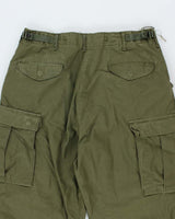 70s Vintage US Army M65 Trousers - W34 L28