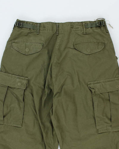 70s Vintage US Army M65 Trousers - W34 L28
