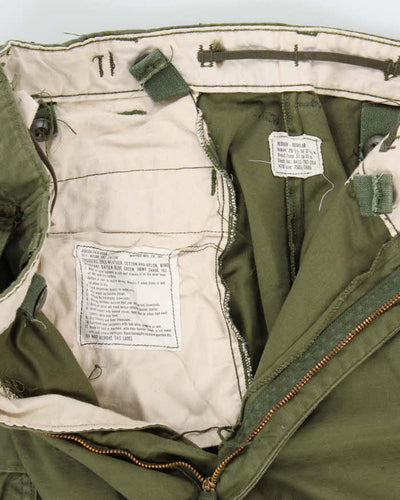 70s Vintage US Army M65 Trousers - W34 L28