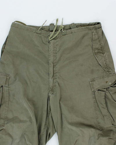 50s Vintage US Army M51 Trousers - W36 L24