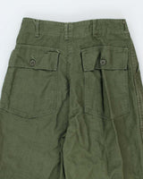 60s Vintage US Army Utility Trousers - W28 L31