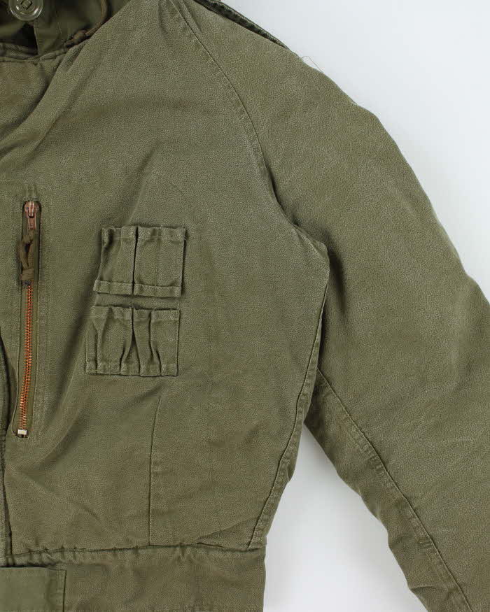 Vintage 1985 Canadian Military Cold Weather Combat Vehicle Crewman Jacket - S
