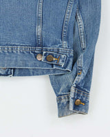 Vintage 1988 Lee Riders 220 Made In Canada Light Wash Denim Trucker Jacket - XS