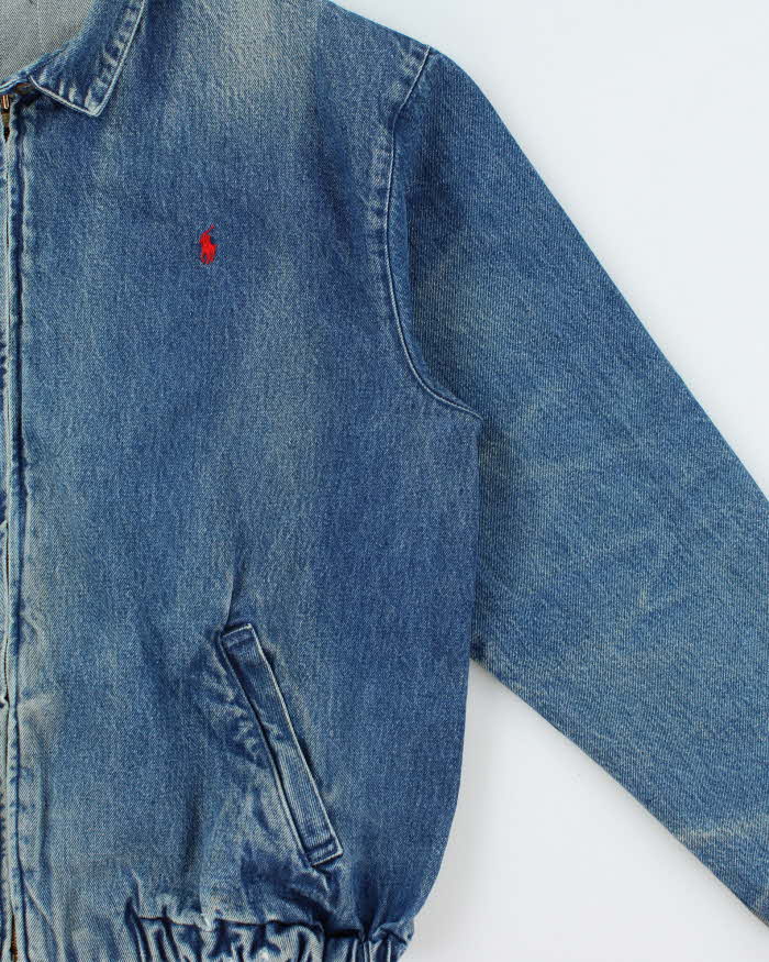 Vintage 1980s Polo Ralph Lauren Made In Canada Medium Wash Denim