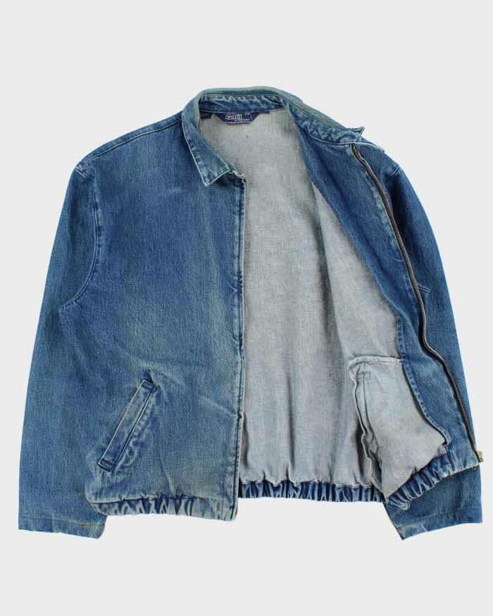 Vintage 1980s Polo Ralph Lauren Made In Canada Medium Wash Denim