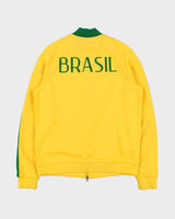 Vintage Nike Brazil FC Home Football Track Jacket - M