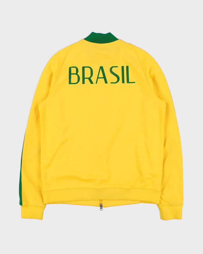 Vintage Nike Brazil FC Home Football Track Jacket - M