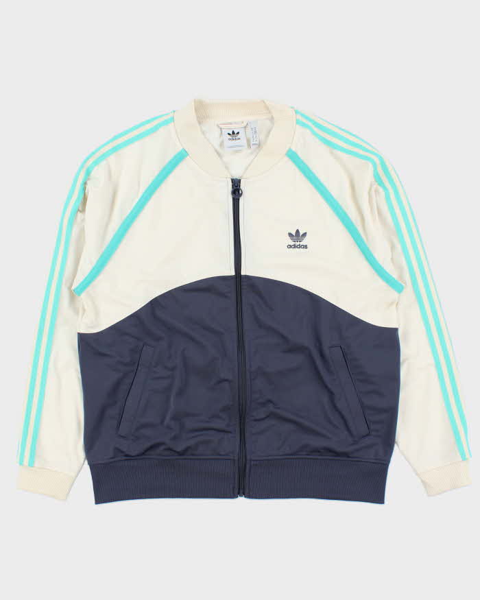 Vintage Adidas Originals Colour Block Victory Track Bomber Jacket - M