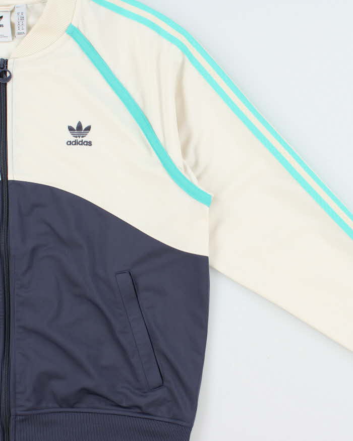 Vintage Adidas Originals Colour Block Victory Track Bomber Jacket - M