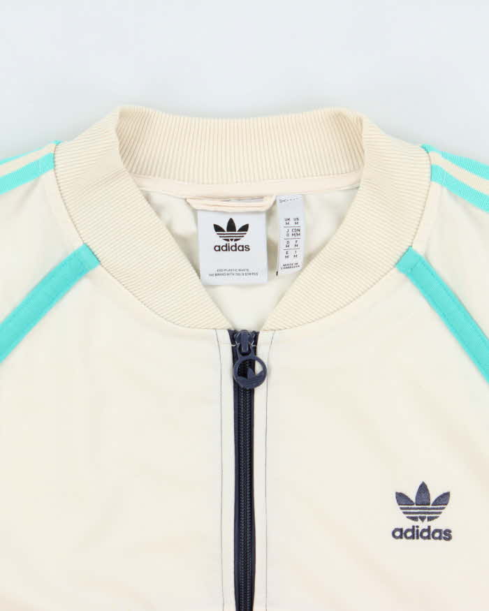 Vintage Adidas Originals Colour Block Victory Track Bomber Jacket - M