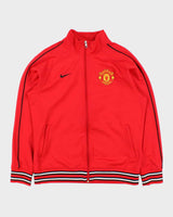 Vintage 2011-12 Nike Manchester United FC Football Track Jacket - L