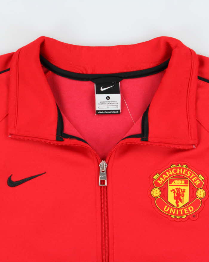 Vintage 2011-12 Nike Manchester United FC Football Track Jacket - L