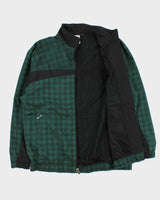 Vintage Adidas Originals R.Y.V Houndstooth Soft Shell Windbreaker Jacket - L
