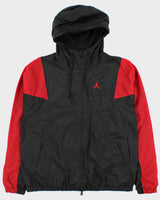 Vintage Nike Air Jordan Essential Mesh Lined Hooded Windbreaker Jacket - XL