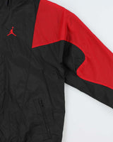 Vintage Nike Air Jordan Essential Mesh Lined Hooded Windbreaker Jacket - XL