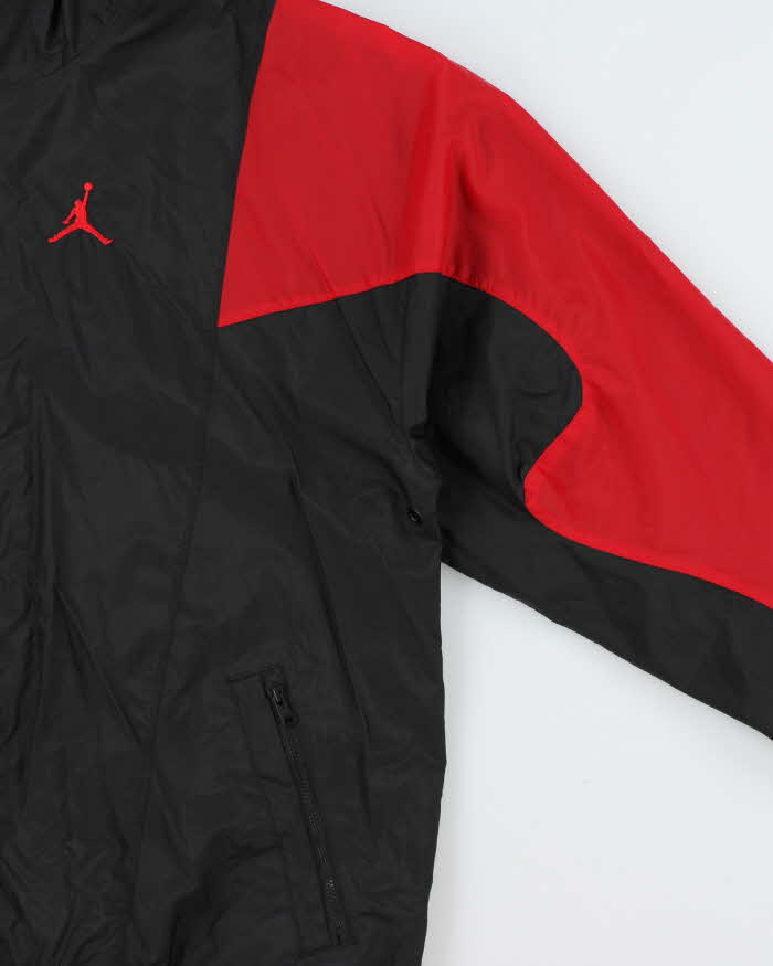 Vintage Nike Air Jordan Essential Mesh Lined Hooded Windbreaker Jacket - XL