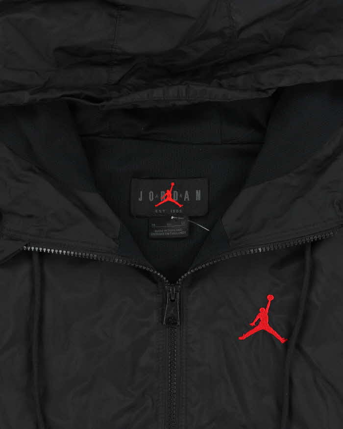 Vintage Nike Air Jordan Essential Mesh Lined Hooded Windbreaker Jacket - XL