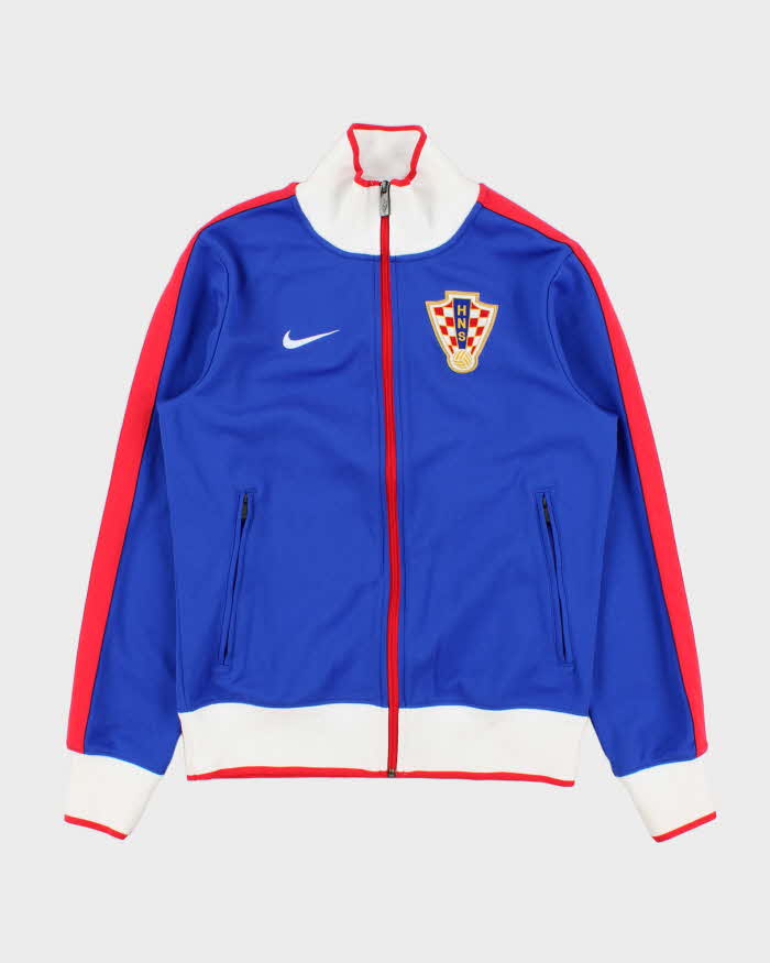 Vintage 2010 Nike Croatia World Cup Football Training Track Jacket - S