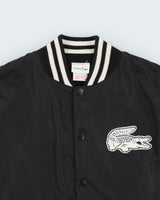 Vintage Y2K 00s Lacoste Knit Soft Shell Varsity Bomber Jacket - S