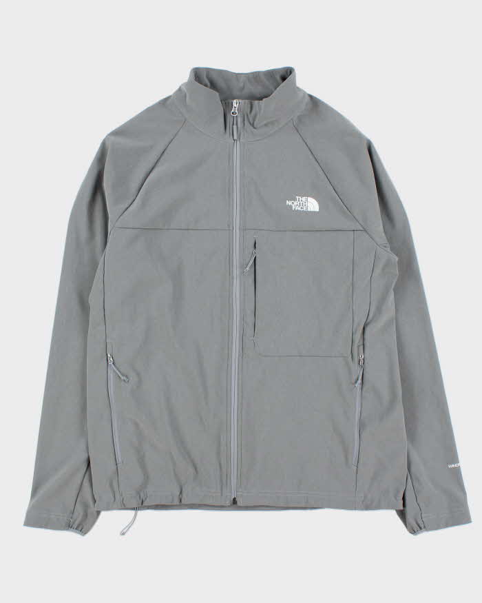 Vintage The North Face Marl Grey Soft Shell WindWall Jacket - L