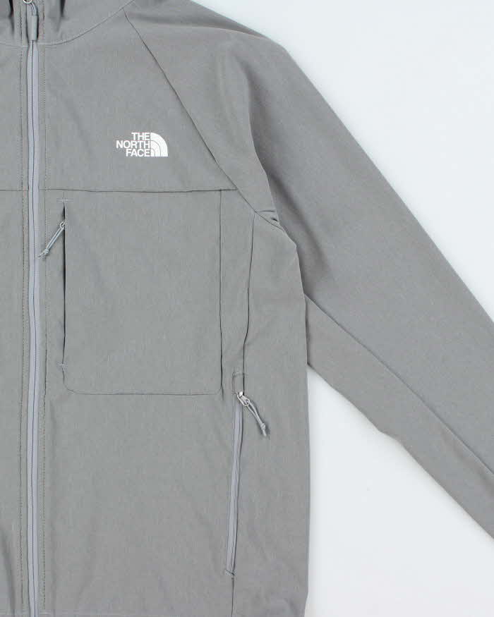 Vintage The North Face Marl Grey Soft Shell WindWall Jacket - L