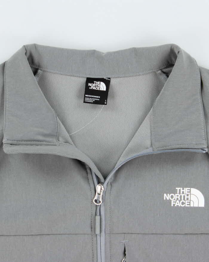 Vintage The North Face Marl Grey Soft Shell WindWall Jacket - L