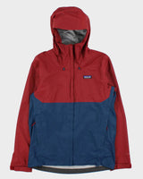 Vintage Patagonia Torrentshell 3L Tidepool Blue H2No Rain Jacket - S