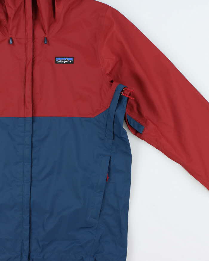 Vintage Patagonia Torrentshell 3L Tidepool Blue H2No Rain Jacket - S