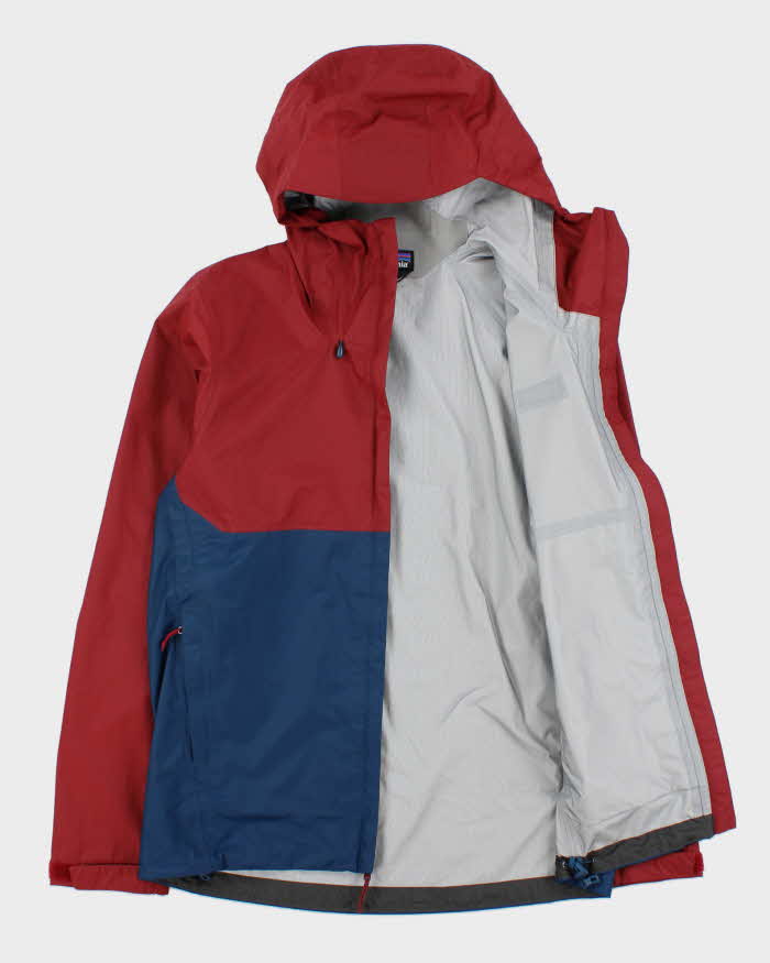 Vintage Patagonia Torrentshell 3L Tidepool Blue H2No Rain Jacket - S