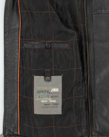 Vintage 2000s JBE Quilt Lined Leather Jacket - M