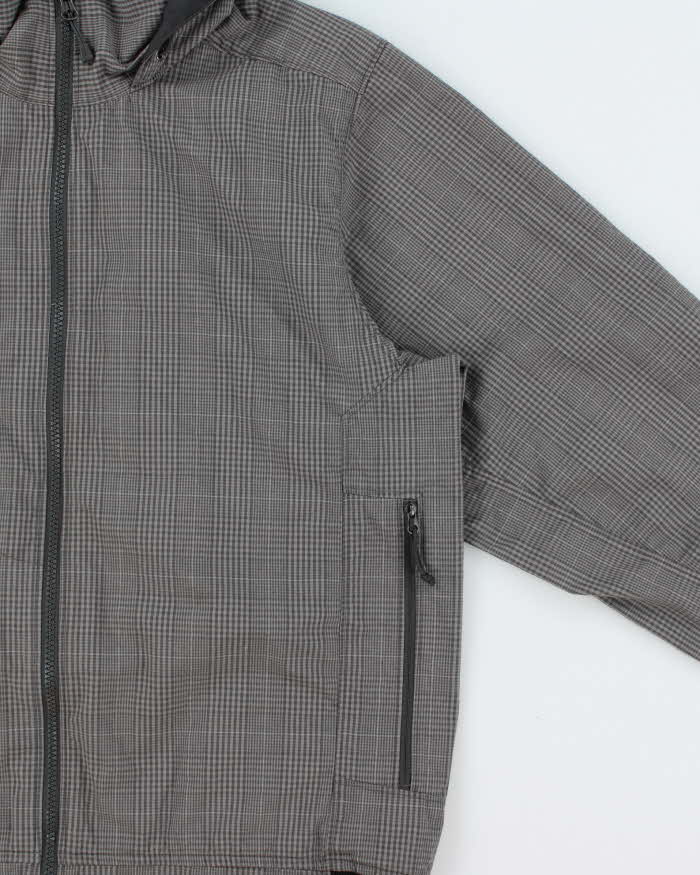 Vintage 2000s The North Face Checked Hooded Jacket - M