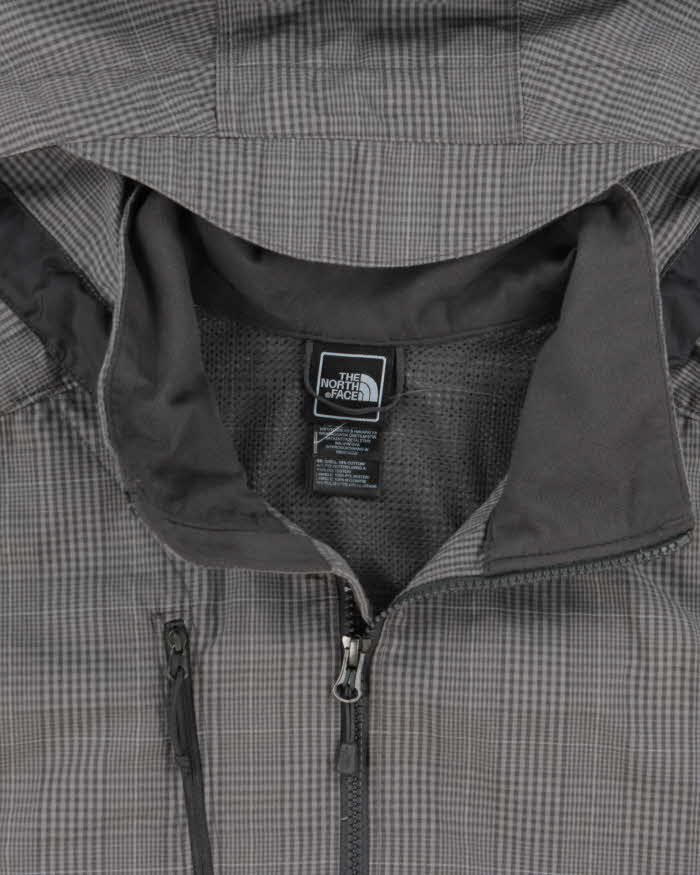Vintage 2000s The North Face Checked Hooded Jacket - M