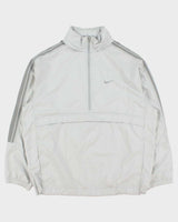 Vintage 2000s Nike Quarter-zip Windbreaker Jacket - M