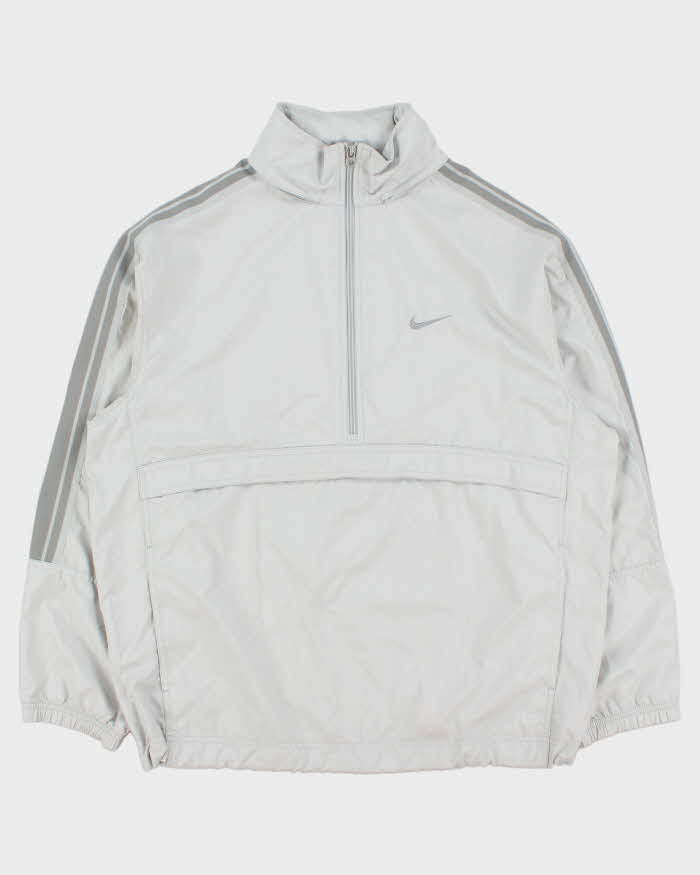 Vintage 2000s Nike Quarter-zip Windbreaker Jacket - M