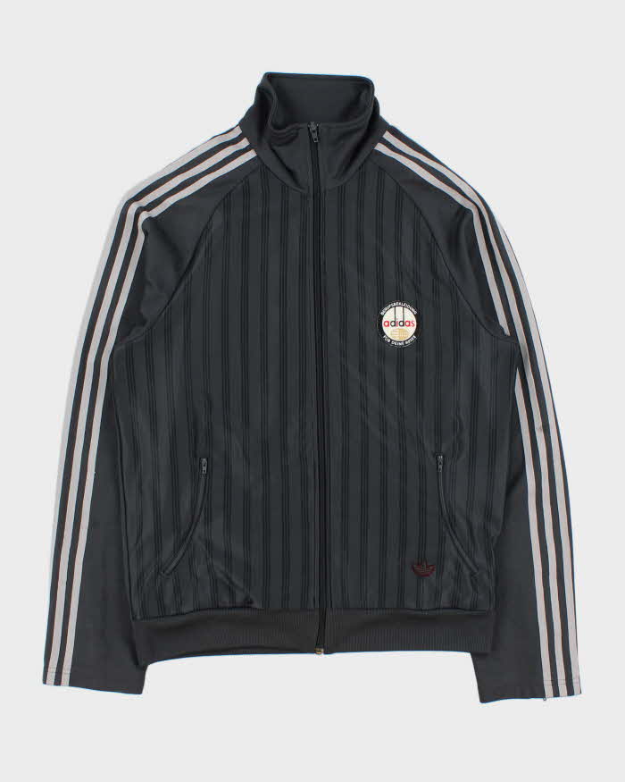 Vintage Y2K 00s Adidas Originals 3-Stripe Zip Cuff Track Jacket - L
