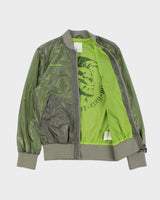 Vintage Y2K 00s Diesel Soft Shell Nylon Volt Bomber Jacket - S