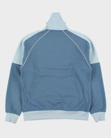 Vintage Y2K 00s Puma Baby Blue Two-Tone Funnel Neck Track Jacket - L
