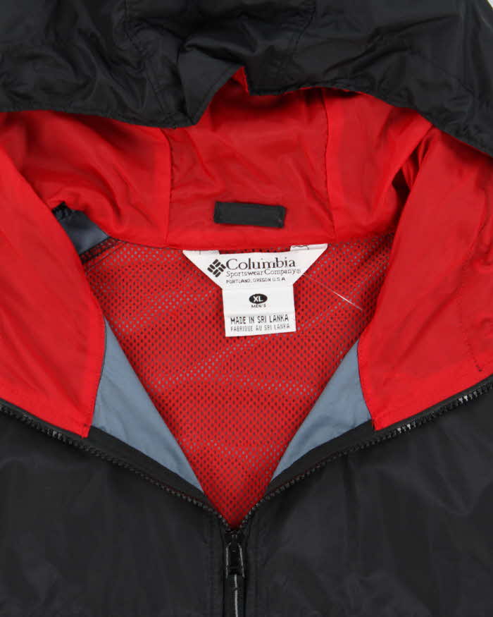 Vintage 1990s Columbia Packable Hooded Anorak Jacket - XL