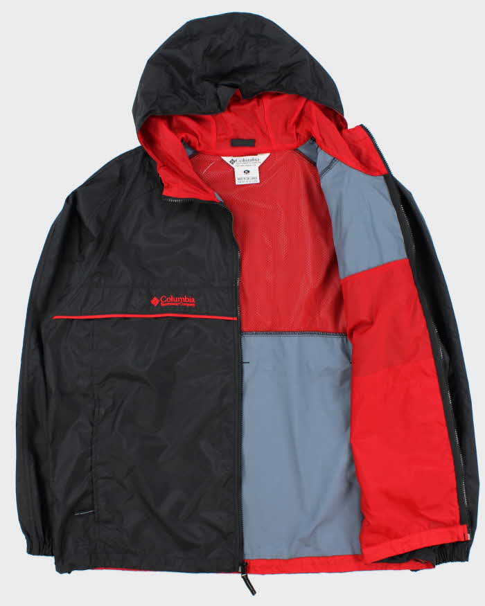 Vintage 1990s Columbia Packable Hooded Anorak Jacket - XL