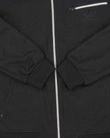 Vintage Y2K 00s Adidas Originals Satin 3-Stripe Asymmetrical Cafe Racer Track Jacket - M