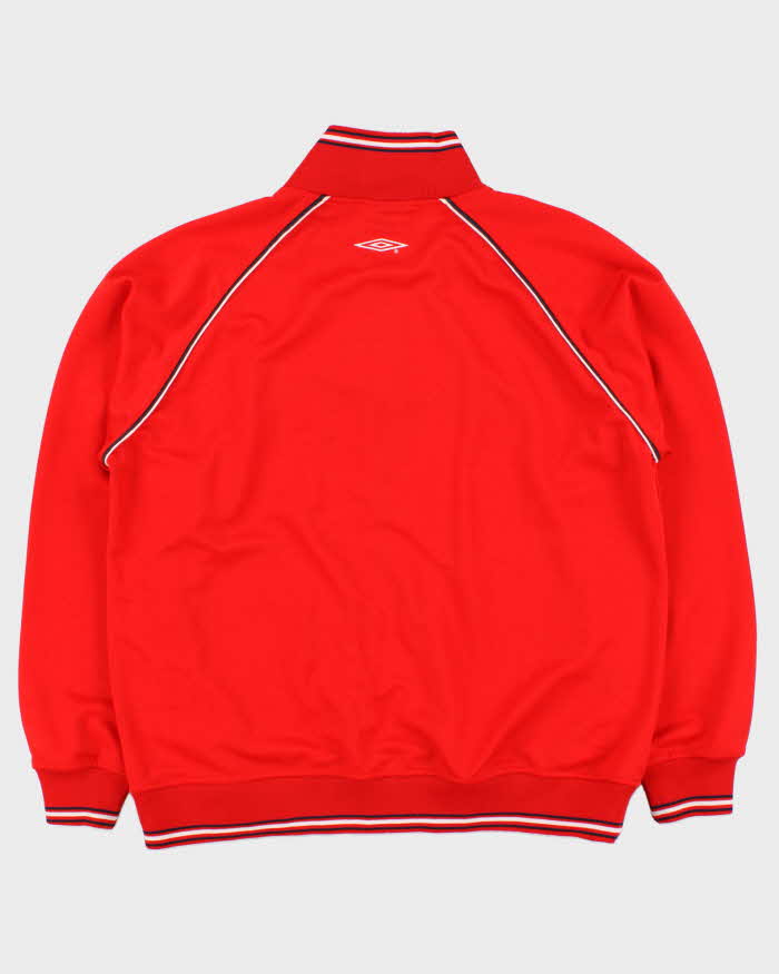 Vintage Y2K 00s Umbro Patch Spell-Out Track Jacket - L