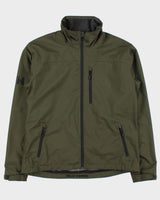 Vintage Helly Hansen Khaki 'Crew' Technical Shell Hiking Jacket - XL