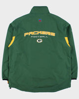 Vintage Reebok NFL Green Bay Packers Softshell Windbreaker - L