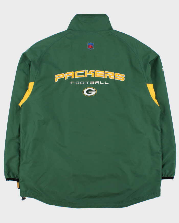 Vintage Reebok NFL Green Bay Packers Softshell Windbreaker - L