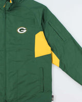 Vintage Reebok NFL Green Bay Packers Softshell Windbreaker - L