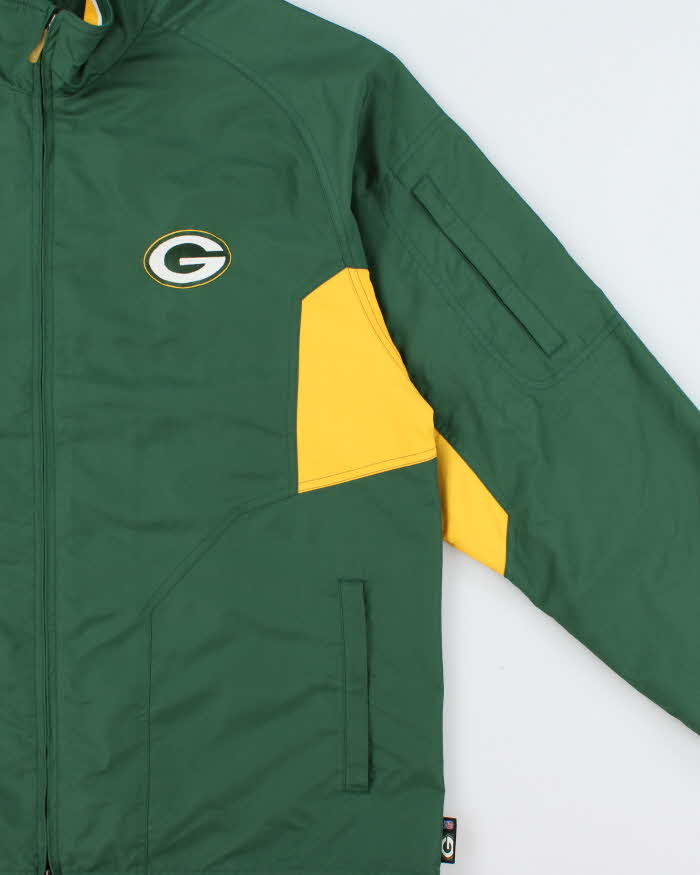Vintage Reebok NFL Green Bay Packers Softshell Windbreaker - L