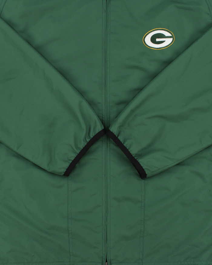 Vintage Reebok NFL Green Bay Packers Softshell Windbreaker - L