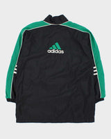 Vintage 1990s Adidas Classic Embroidered Shell Windbreaker Jacket - M