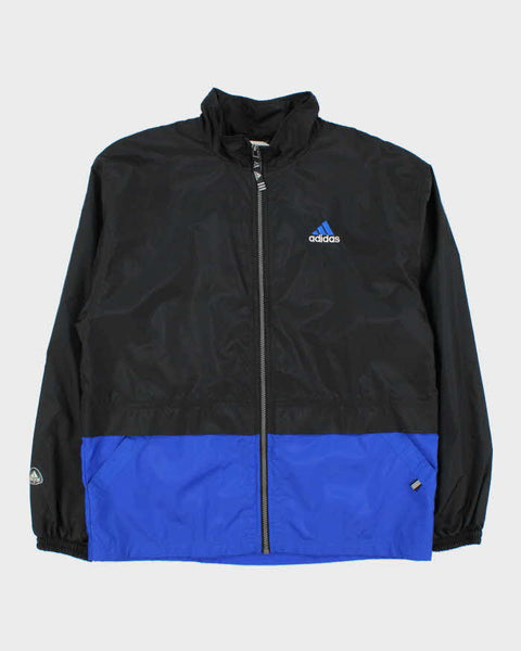 Vintage 1990s Adidas Classic Embroidered Shell Windbreaker Jacket