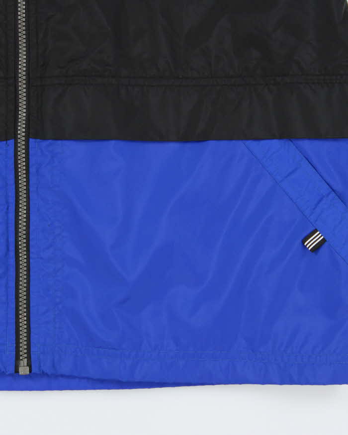 Vintage 1990s Adidas Classic Embroidered Shell Windbreaker Jacket - S